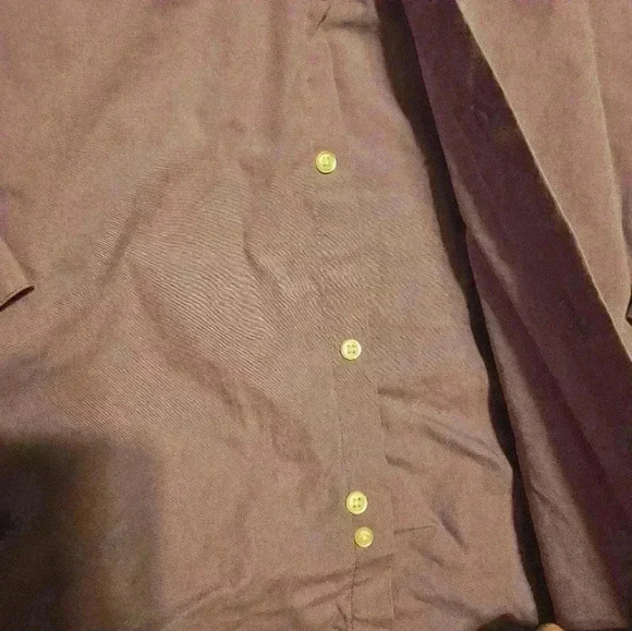 Alexander Julian Colours Mens Purple Button Up Shirt Size XL - Picture 3 of 10